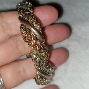 Vintage Elegant Gold-Toned Women's Bracelet